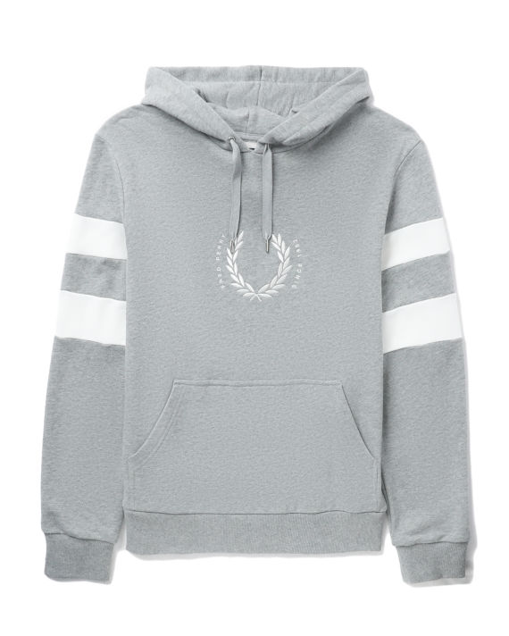 Bold tipped hooded sweatshirt image number 0