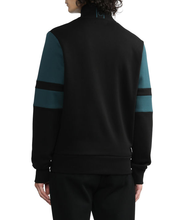 Colour block half zip sweatshirt image number 3