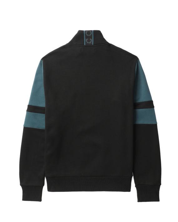 Colour block half zip sweatshirt image number 5