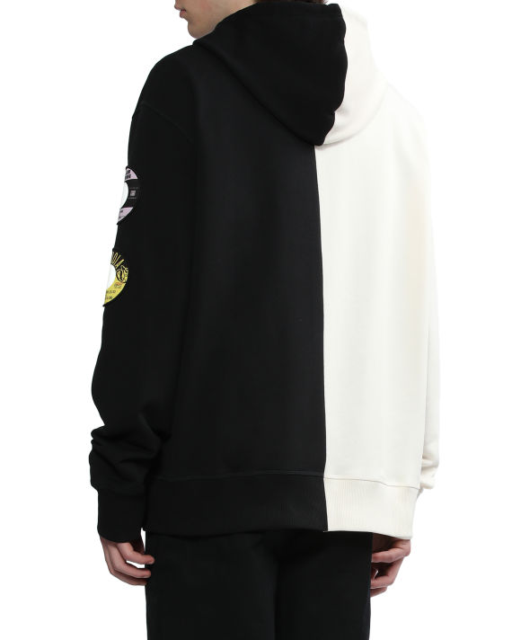 X Raf Simons patched zip through hoodie image number 3