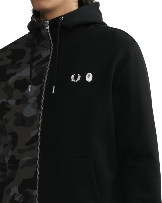 X BAPE colour camo zip hoodie image number 4