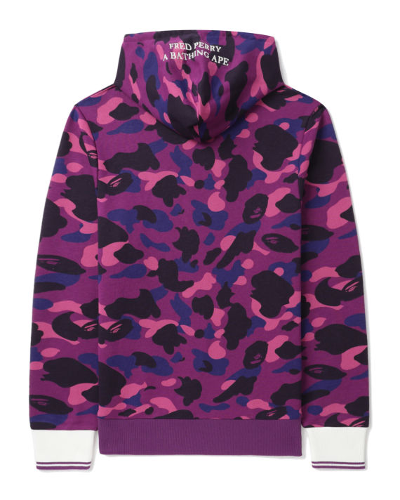 X BAPE colour camo pullover hoodie image number 5