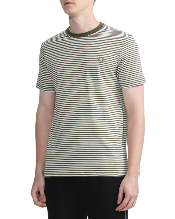 Two-colour stripe tee image number 2