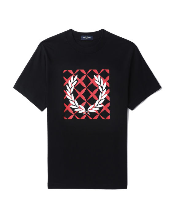 Cross stitch printed tee image number 0