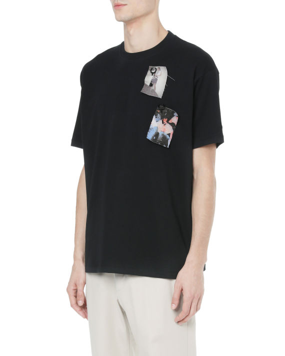 X Raf Simons printed patch tee image number 2