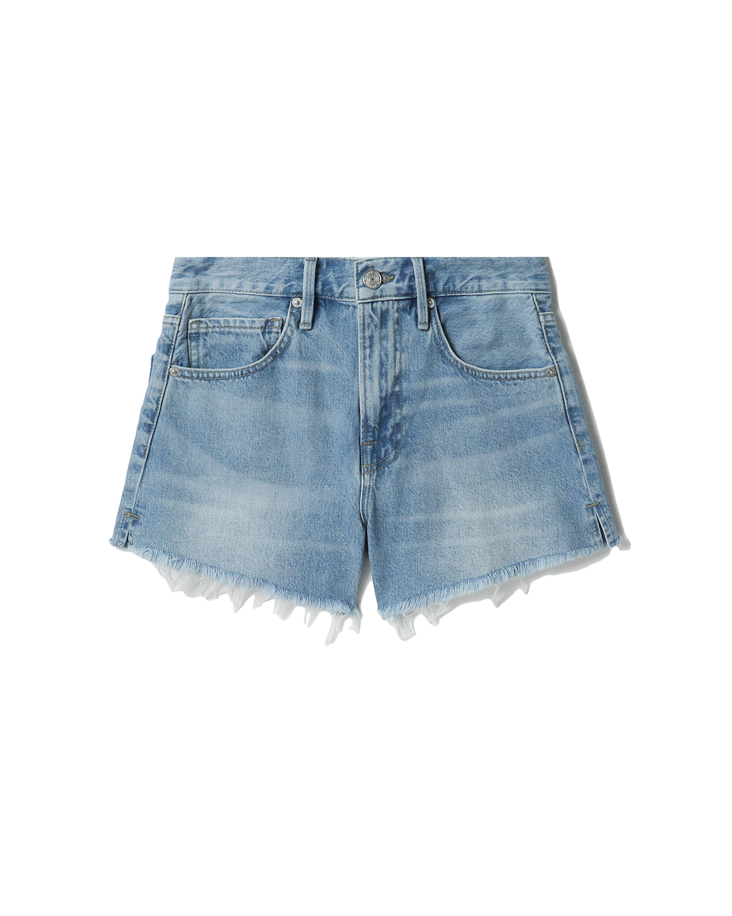 FRAME Frayed hem shorts