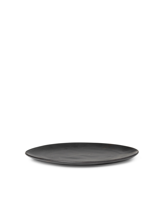 Ferm Living Flow Plate - Medium - Black