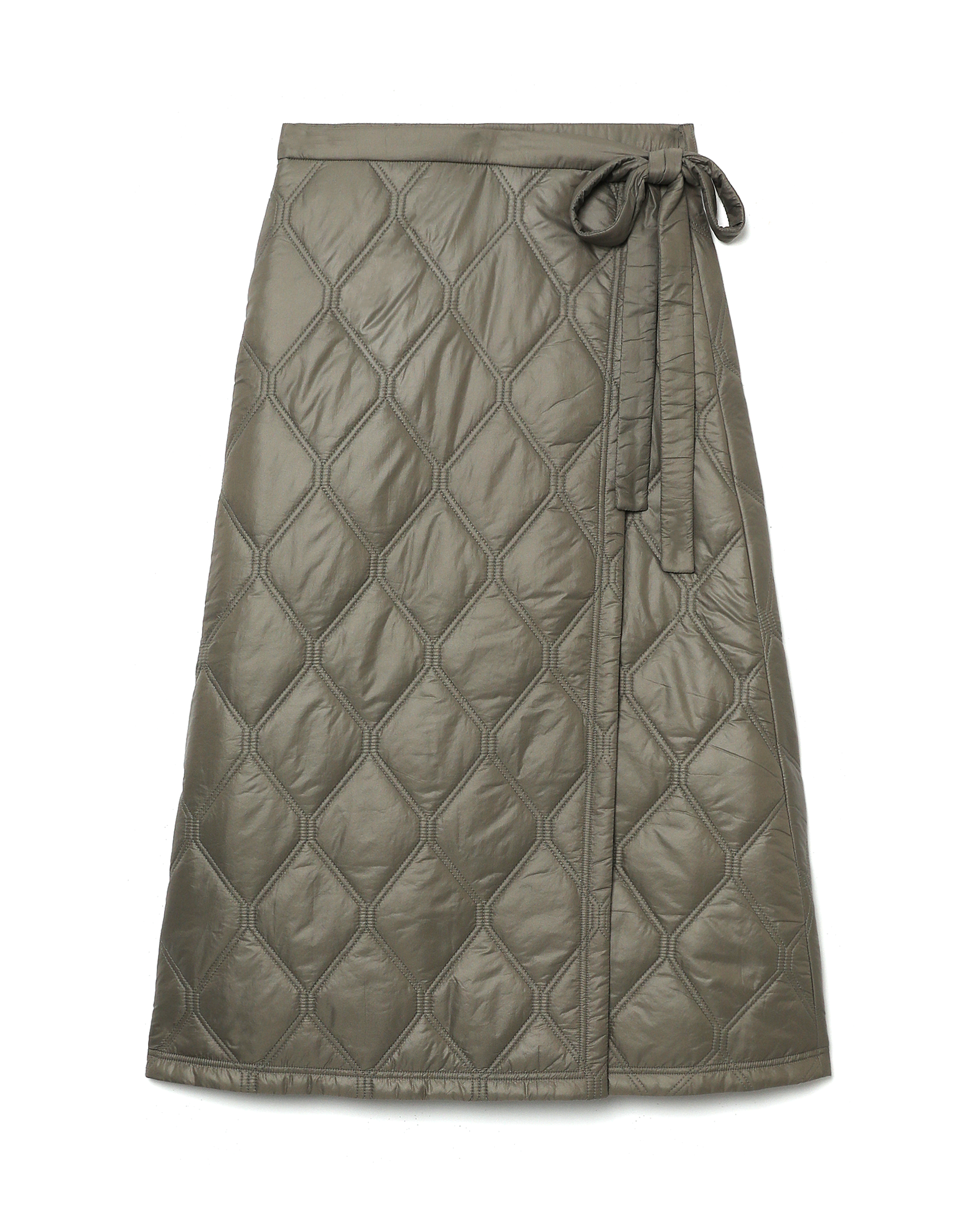 Green midi skirt quilt hotsell