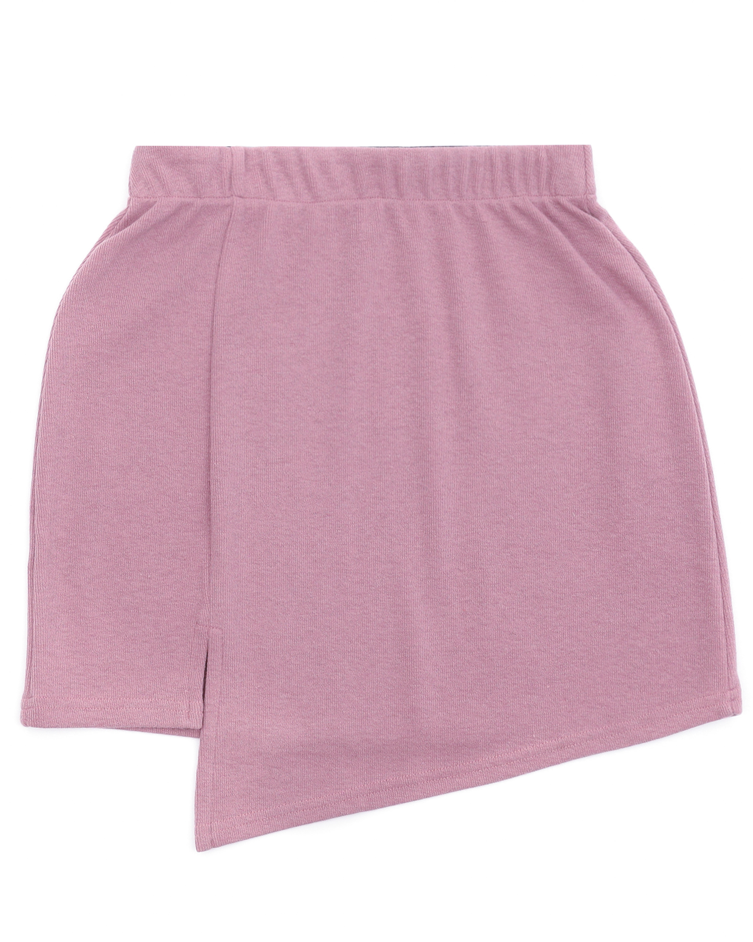 Asymmetric mini skirt