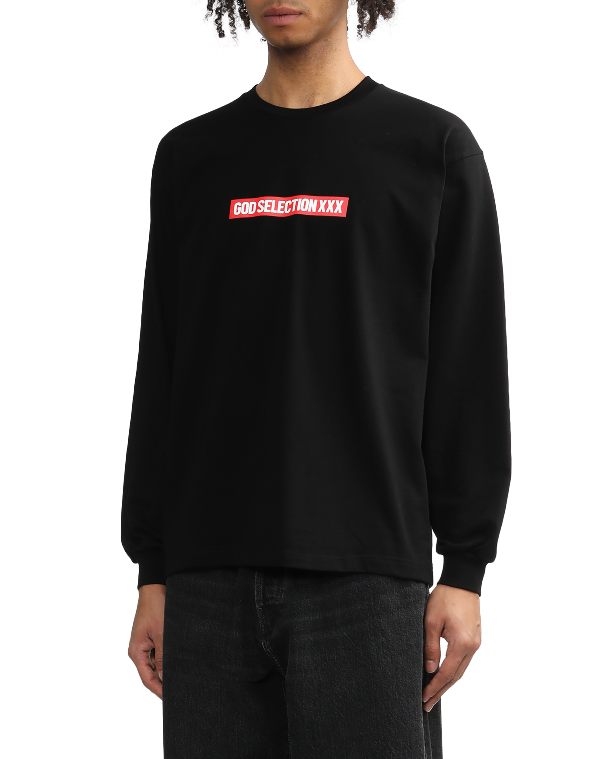 Long sleeve logo tee