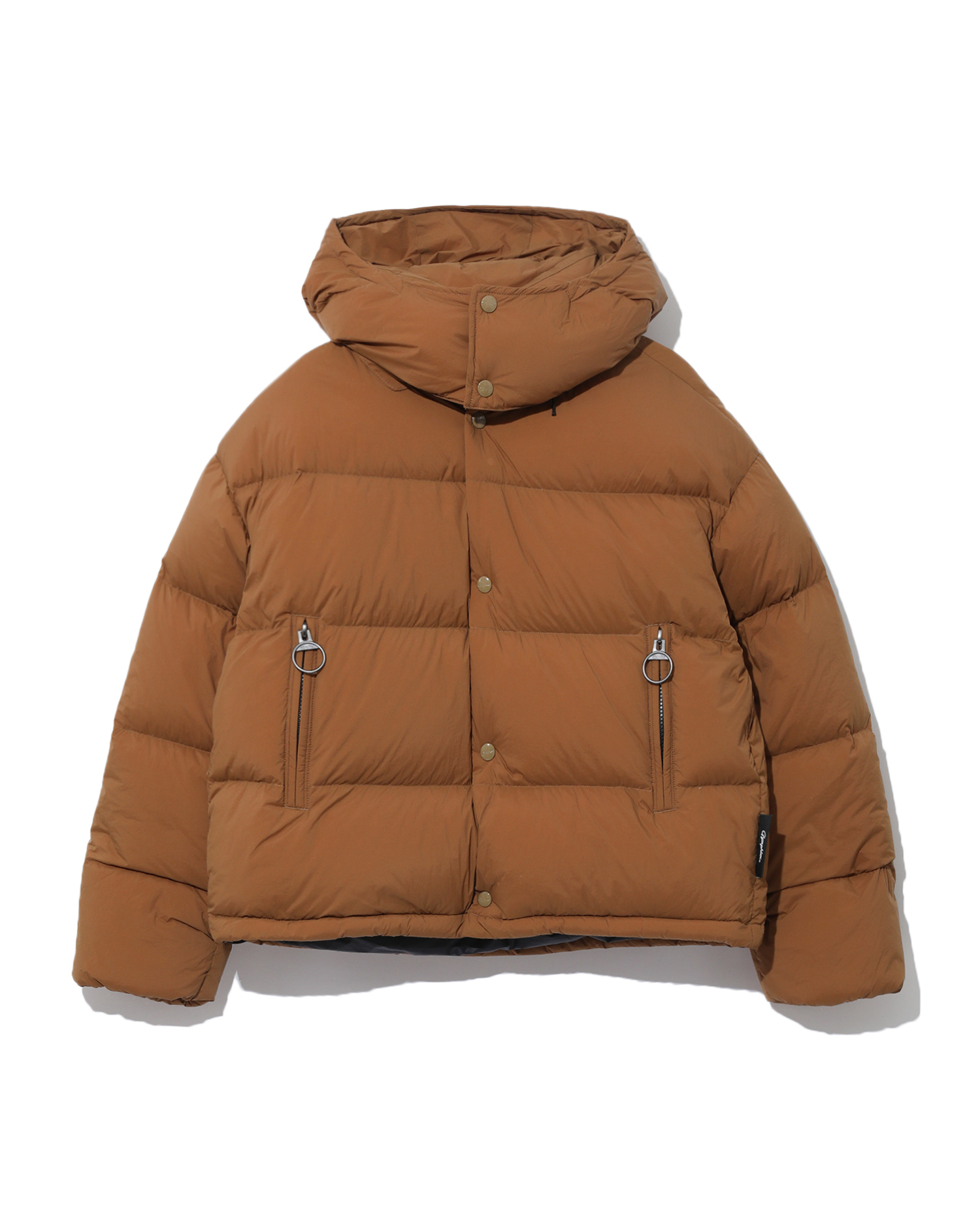 Quilted down jacket