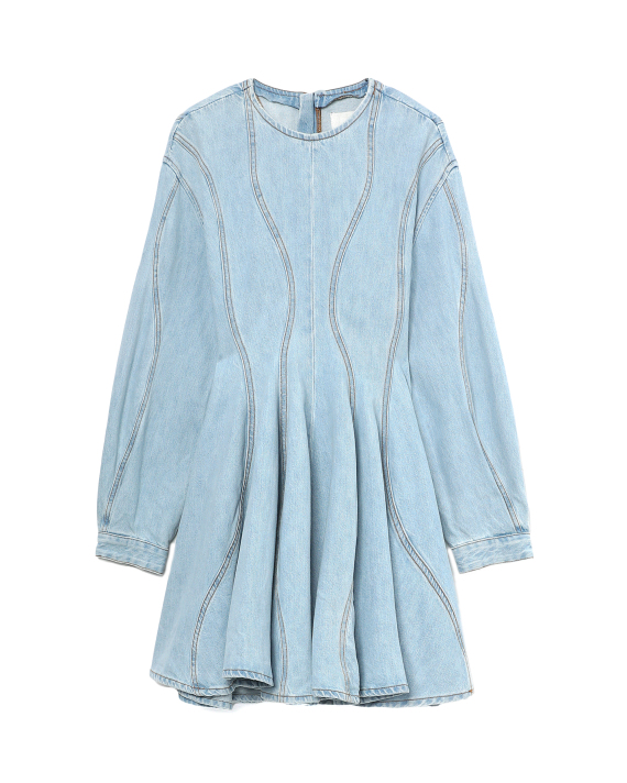 HAIKURE Delilah denim mini dress
