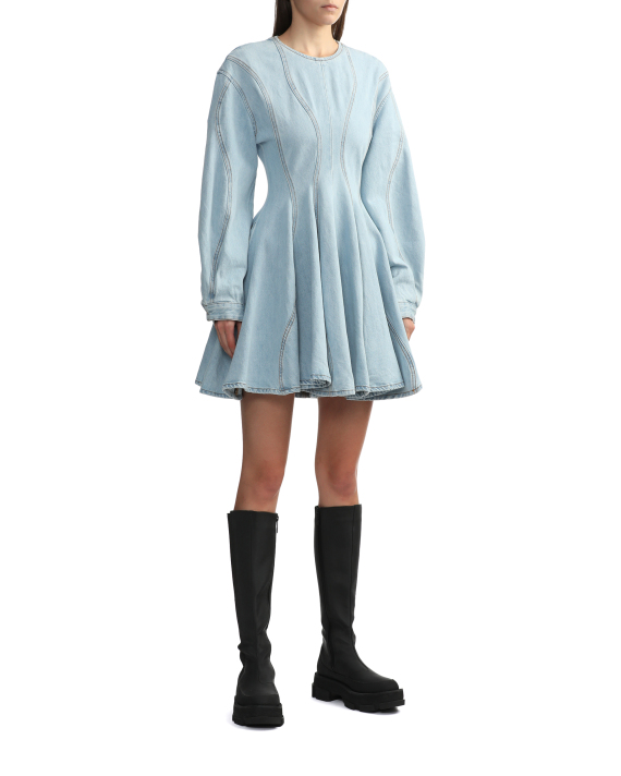 HAIKURE Delilah denim mini dress
