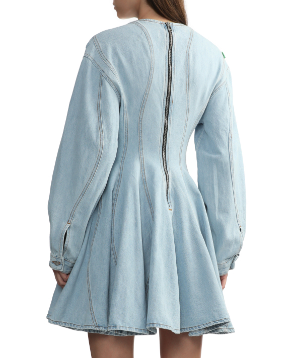 HAIKURE Delilah denim mini dress