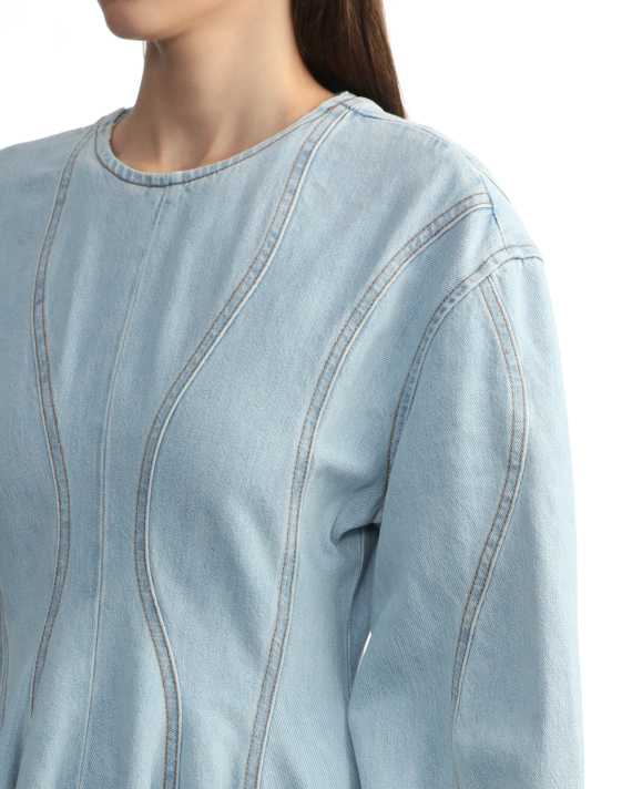 HAIKURE Delilah denim mini dress