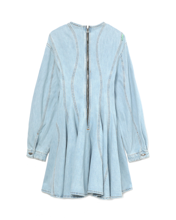 HAIKURE Delilah denim mini dress