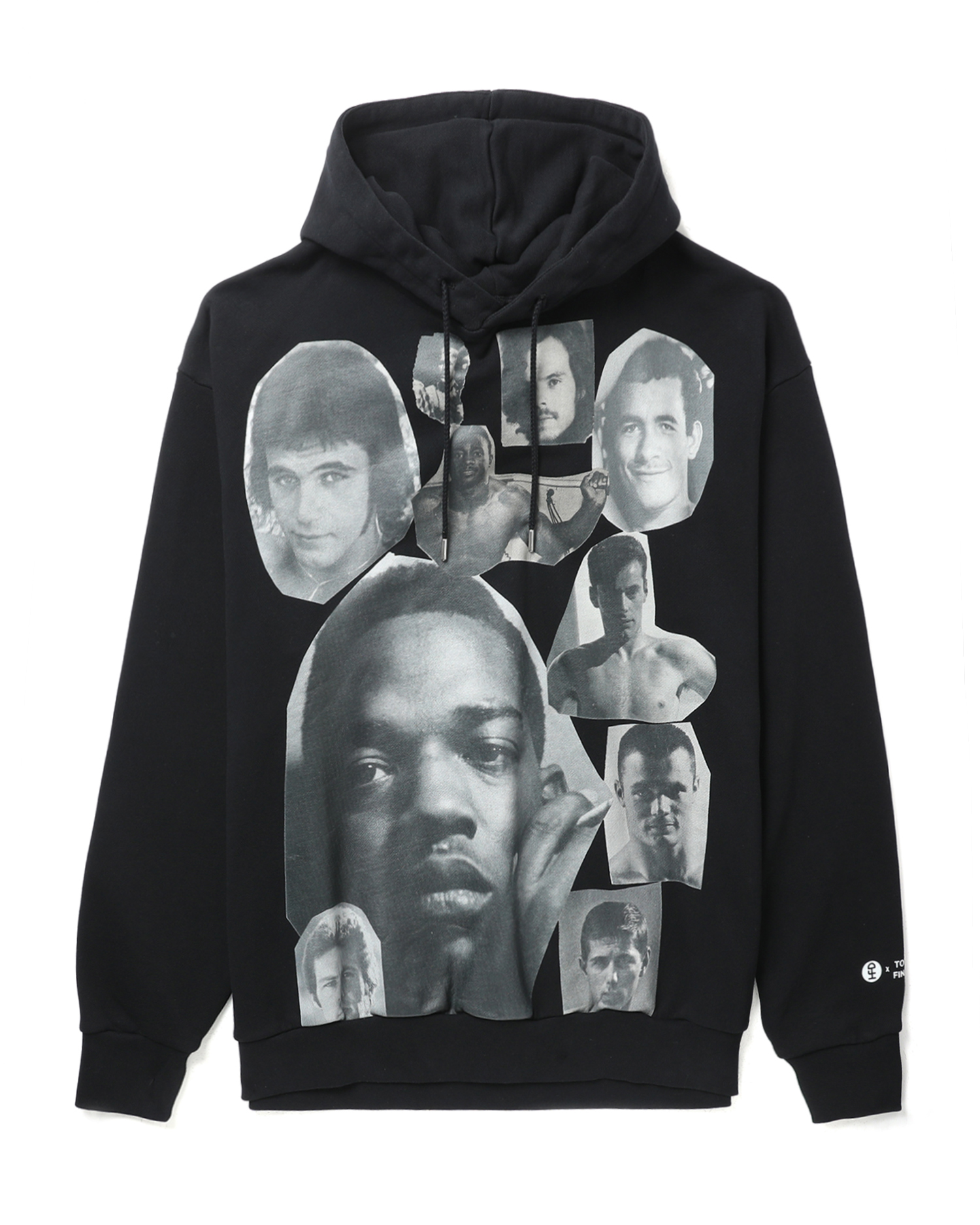 HONEY FUCKING DIJON Graphic collage hoodie
