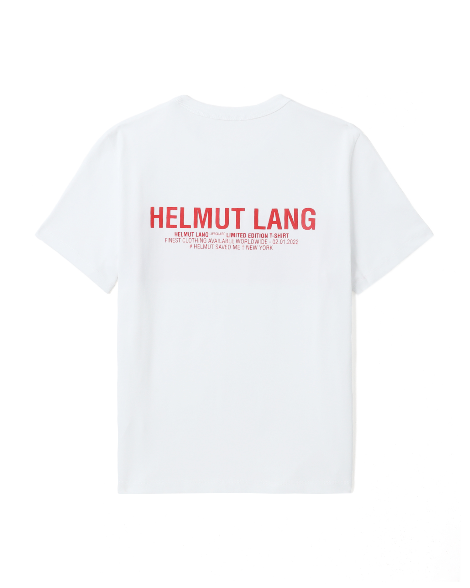 helmut lang limited edition t shirt
