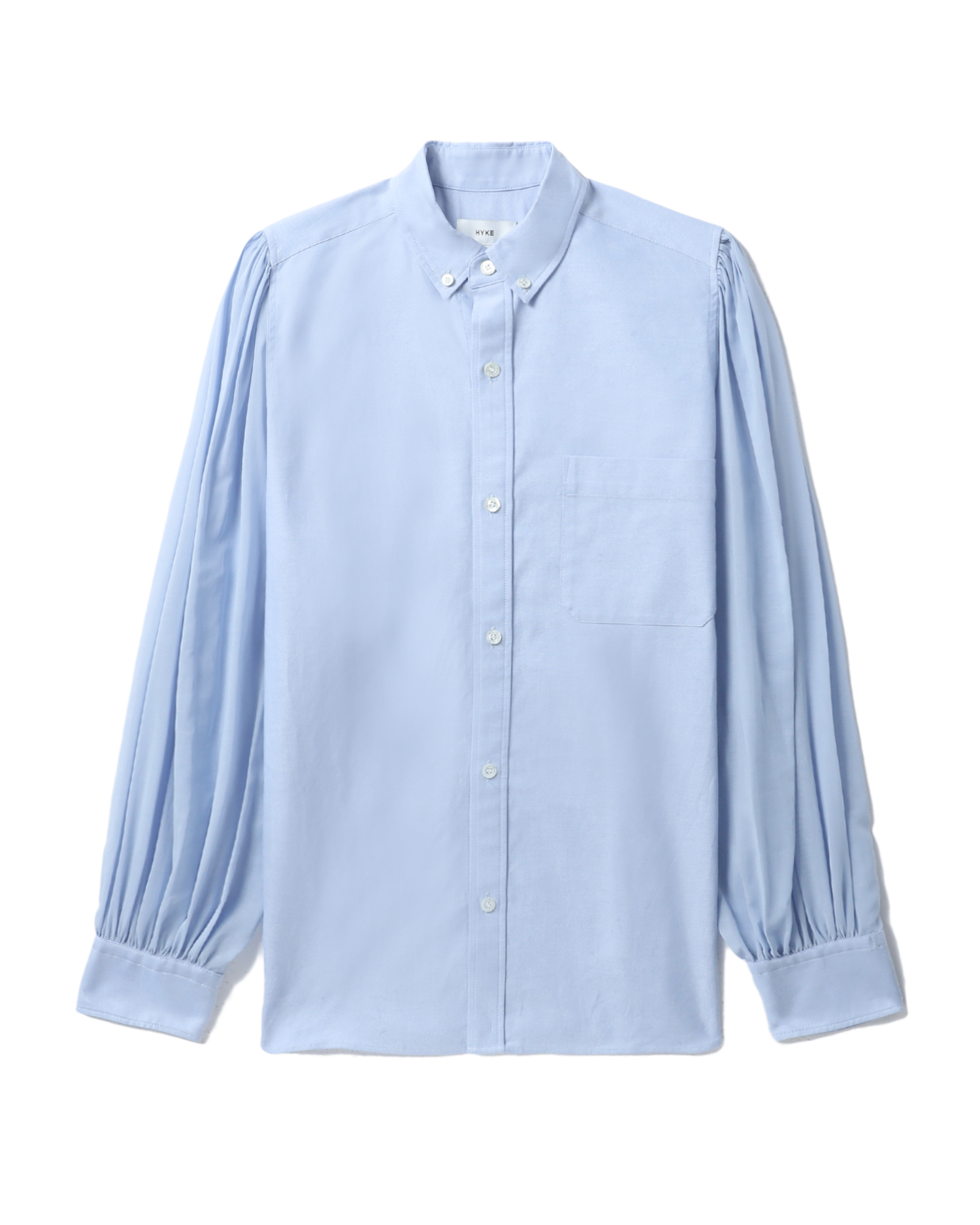 HYKE Oxford voile B.D. shirt| ITeSHOP