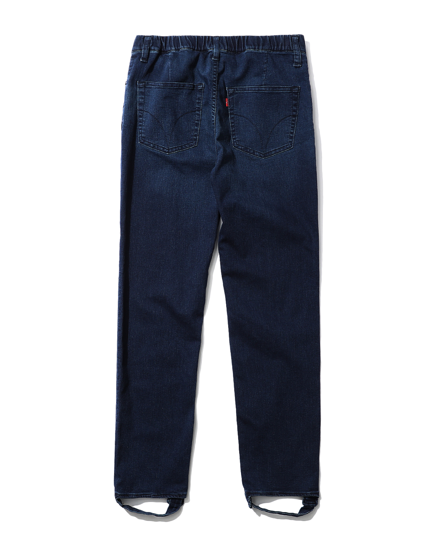 denim stirrup pants