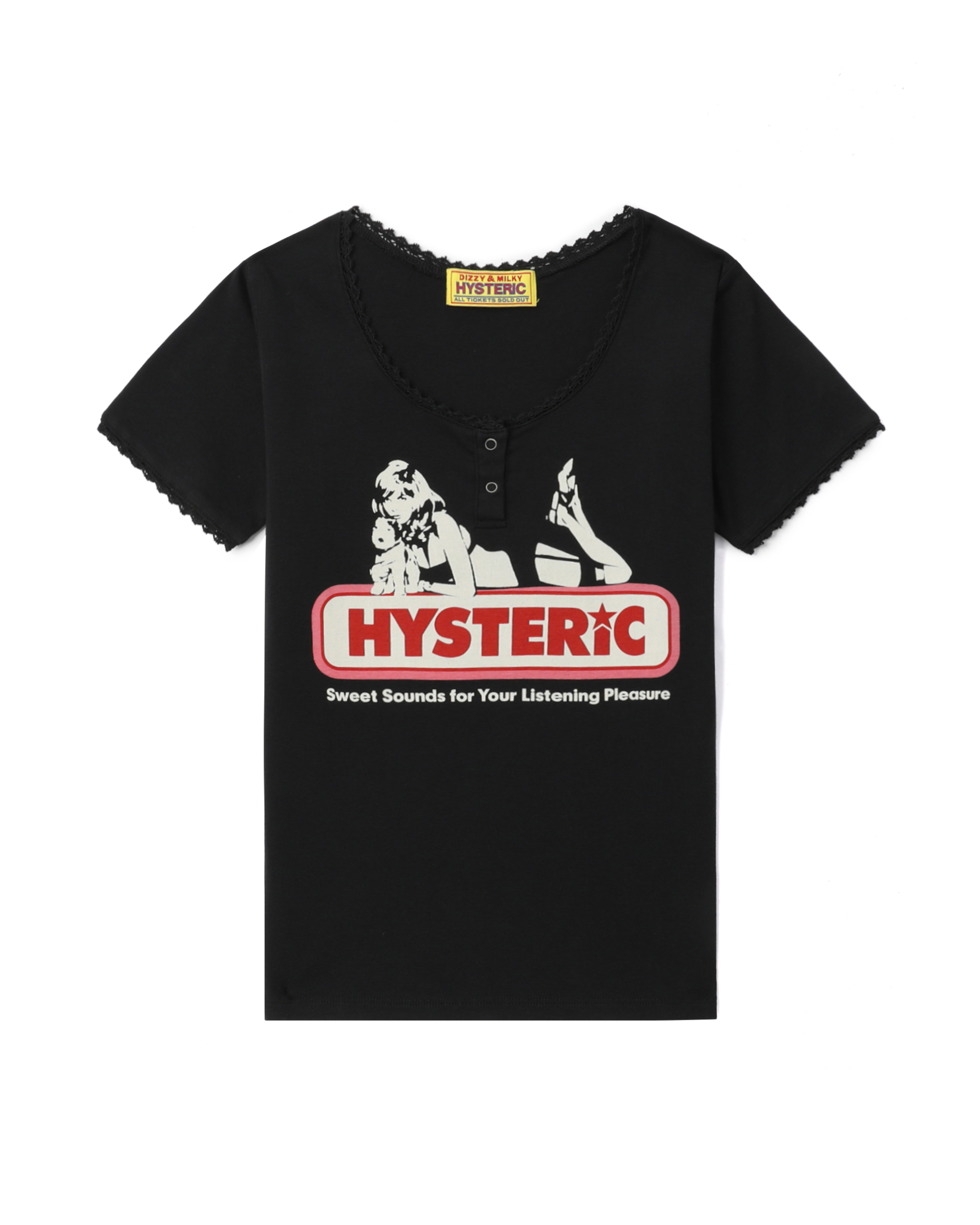 激レア Hysteric Glamour type logo y2k グランジ HYSTERIC GLAMOUR Graphic logo top | ITeSHOP