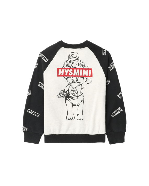 HYSTERIC MINI Kids graphic-printed cotton cardigan