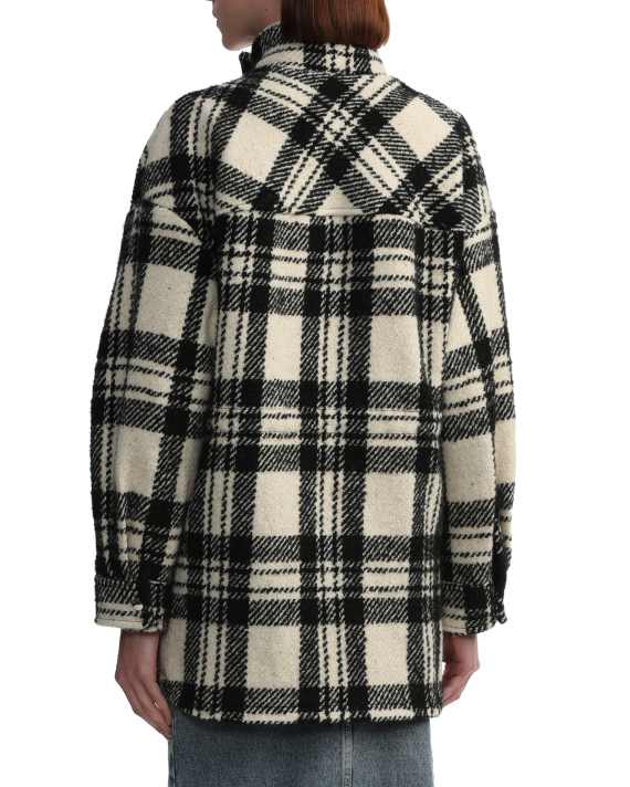 IRO Bielo checkered overshirt