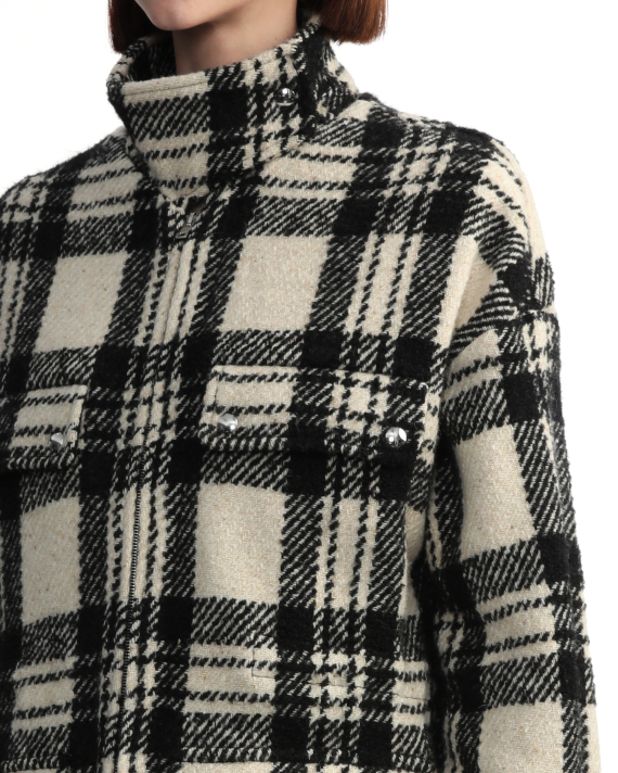 IRO Bielo checkered overshirt