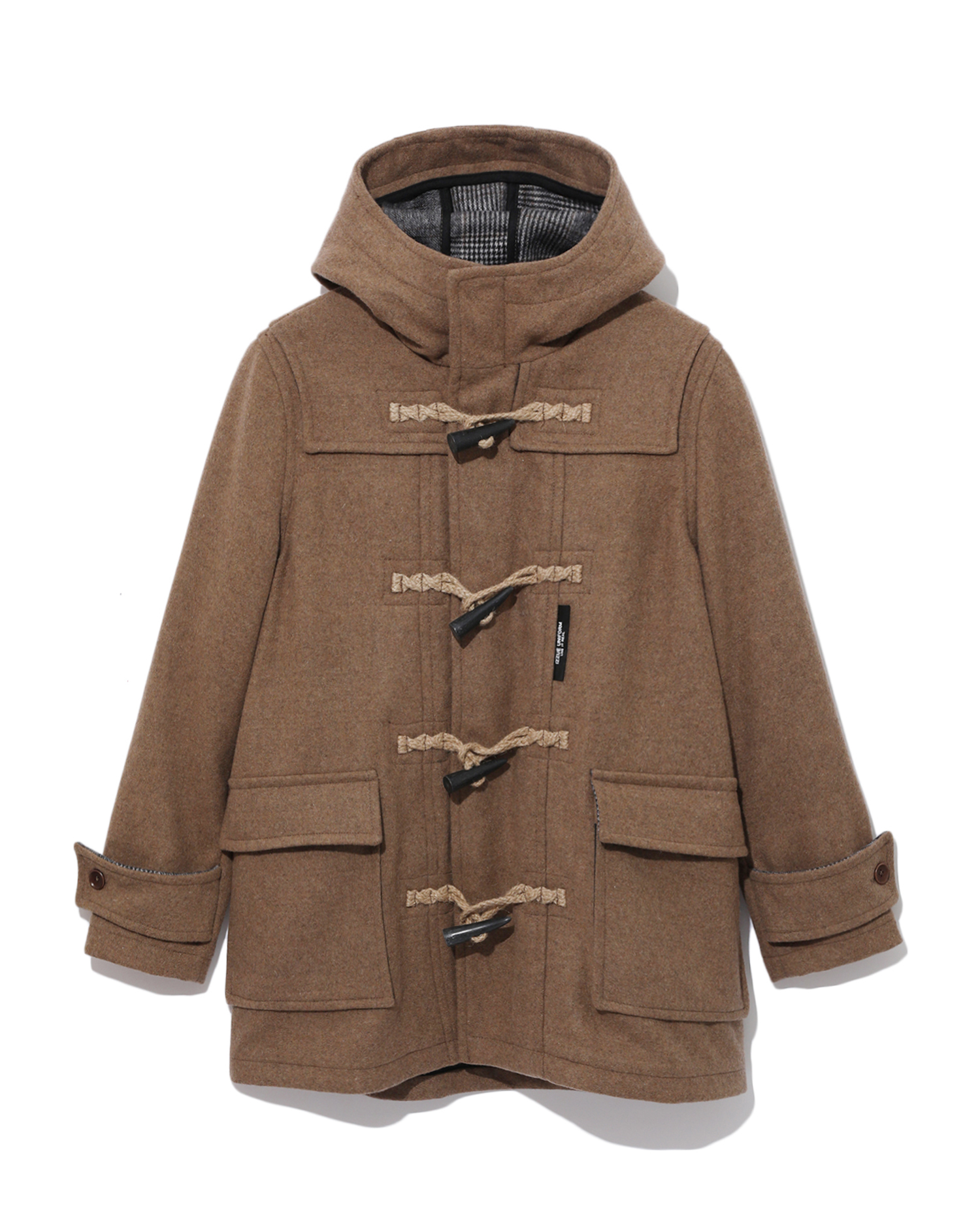 fleece duffle coat