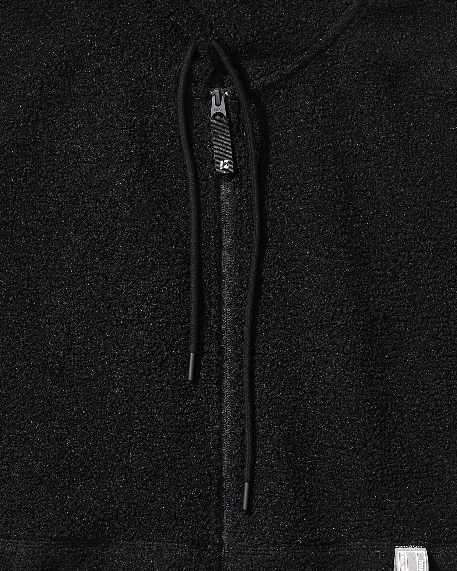 IZZUE Zip-up fuzzy hoodie | ITeSHOP
