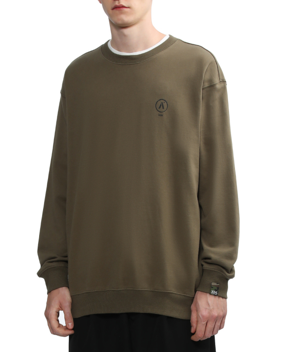 IZZUE Army print sweatshirt