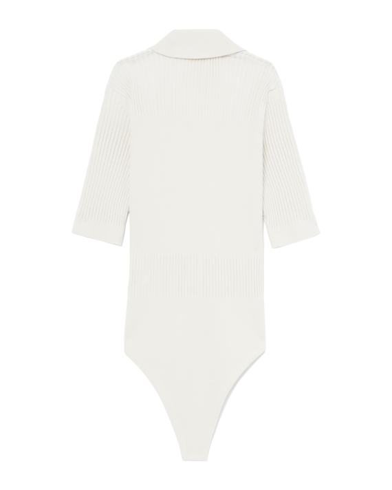 JACQUEMUS Le body Yauco polo bodysuit