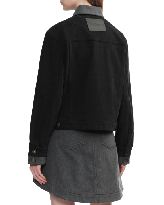 JW ANDERSON Layered denim jacket