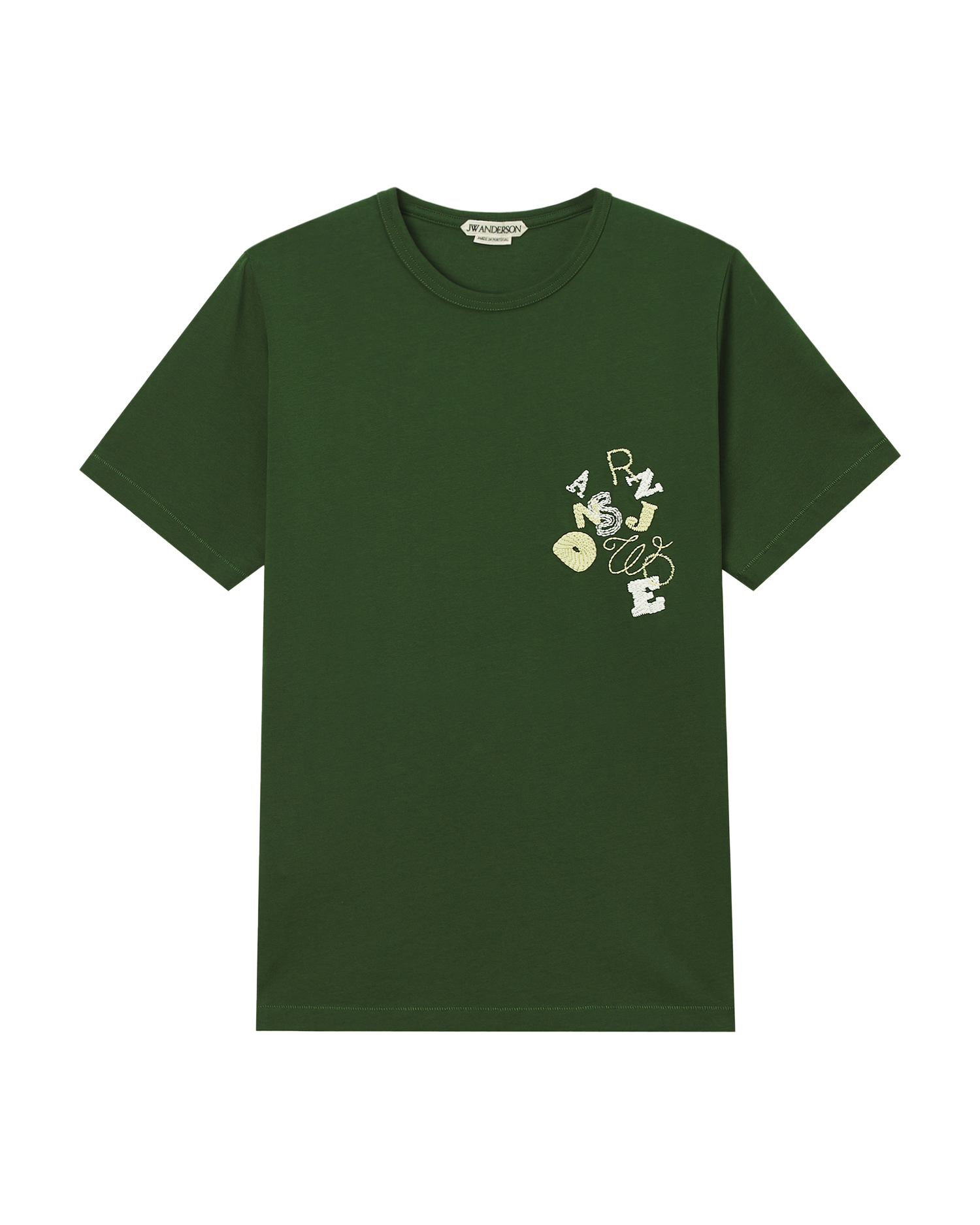 字母圖案短袖 T-Shirt