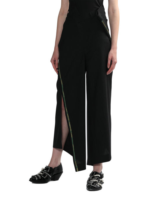 Deconstructed striped pants image number 2