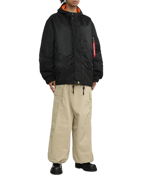 JUNYA WATANABE MAN X Alpha Industries MA-1 hooded jacket