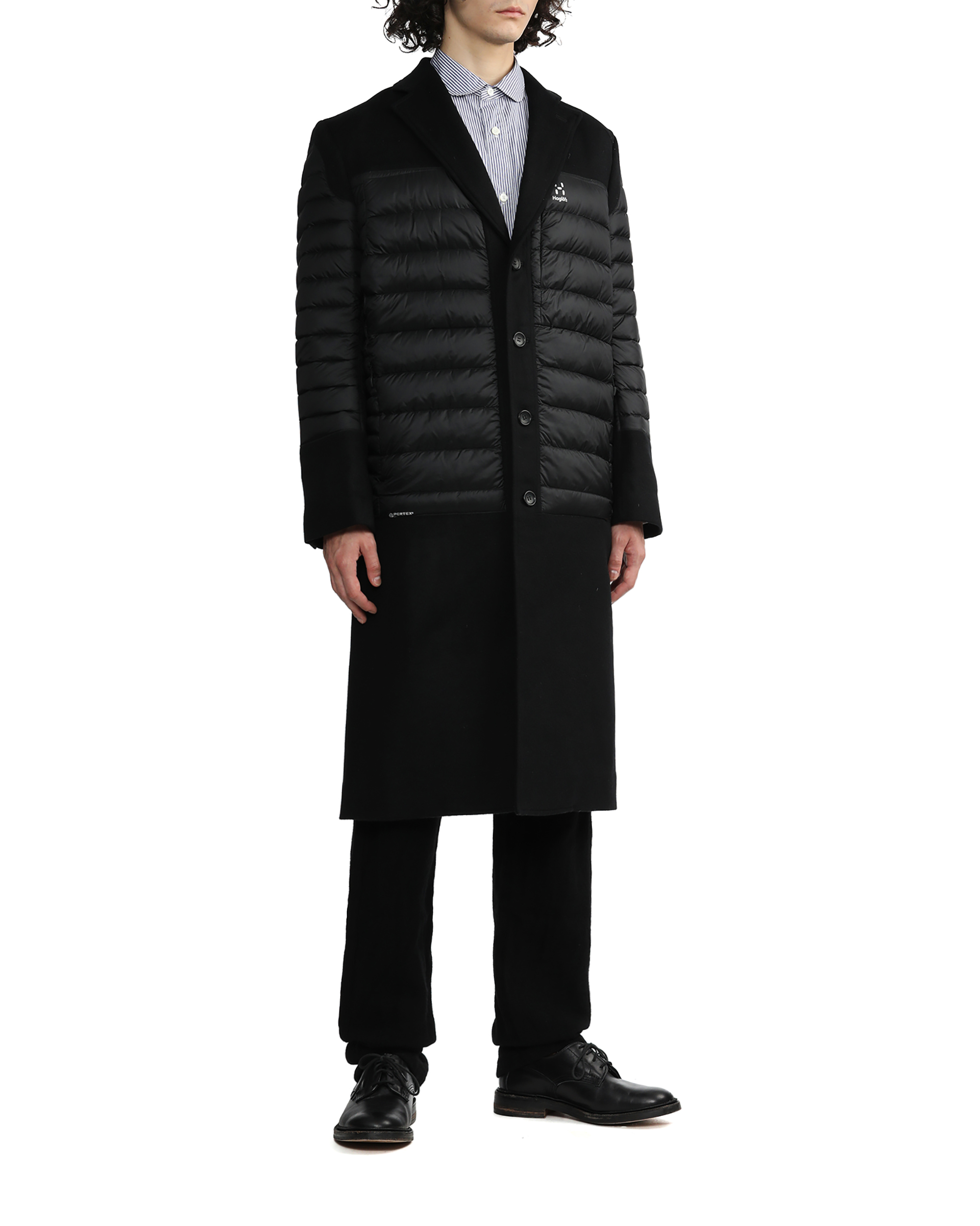 新品 junya watanabe man Haglofs ダウン 再構築コート eYe JUNYA WATANABE MAN（アイジュンヤワタナベマン）の「『Haglofs