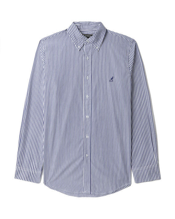 Stripe button-down shirt image number 0