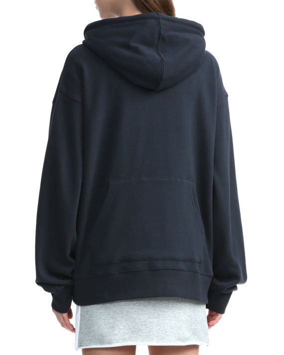 Relaxed logo zip-up hoodie image number 3
