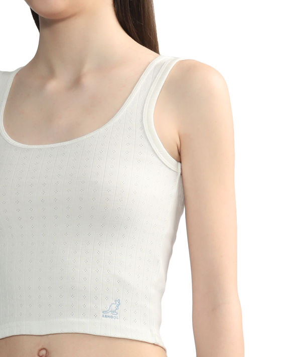 Classic cropped tank top image number 4