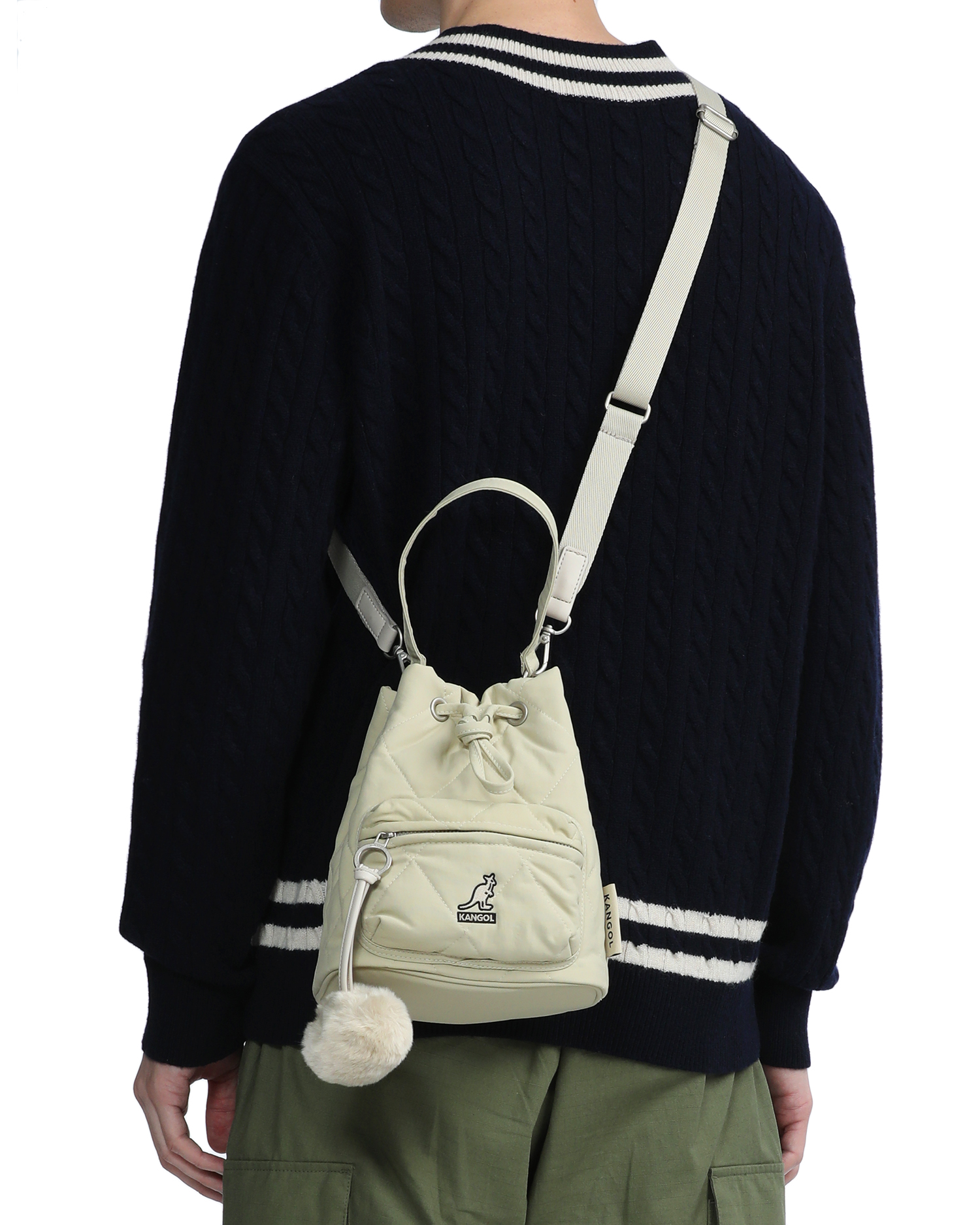 KANGOL Quilted bucket bag | ITeSHOP