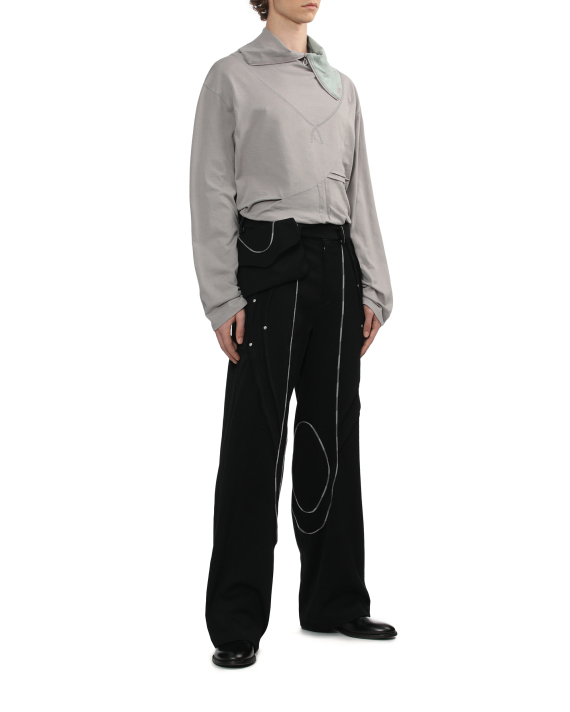 KIKO KOSTADINOV Ohne zip long sleeve top | ITeSHOP