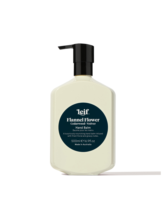 Leif Products Flannel Flower Hand Balm 500ml