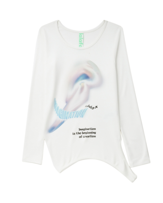 LALAFOX Graphic top
