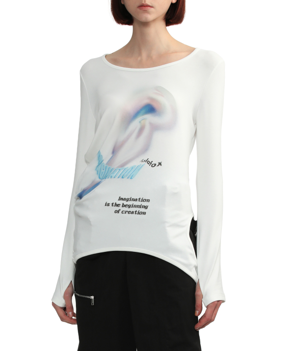 LALAFOX Graphic top