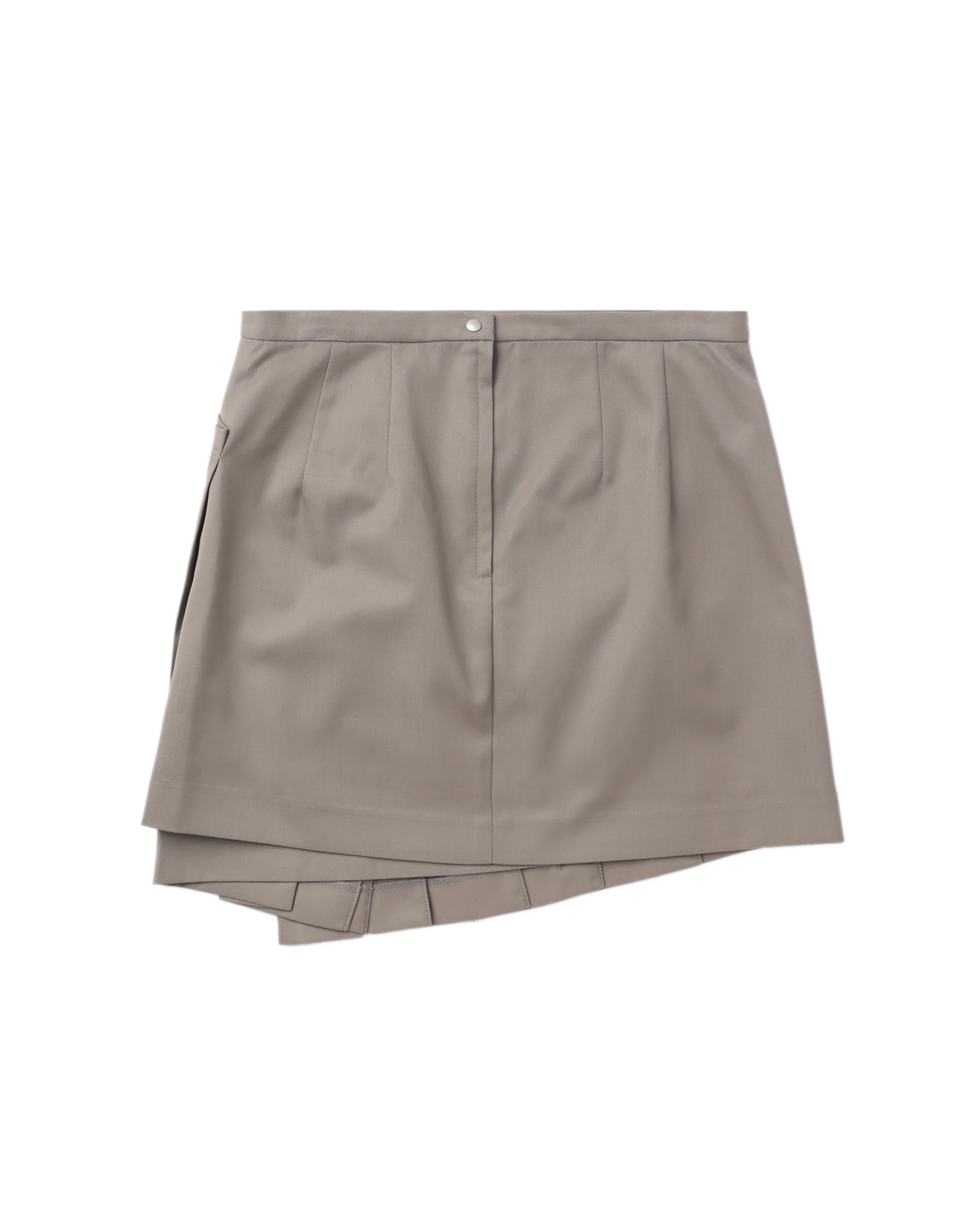 LESUGIATELEIR Layered pleated mini skirt | ITeSHOP