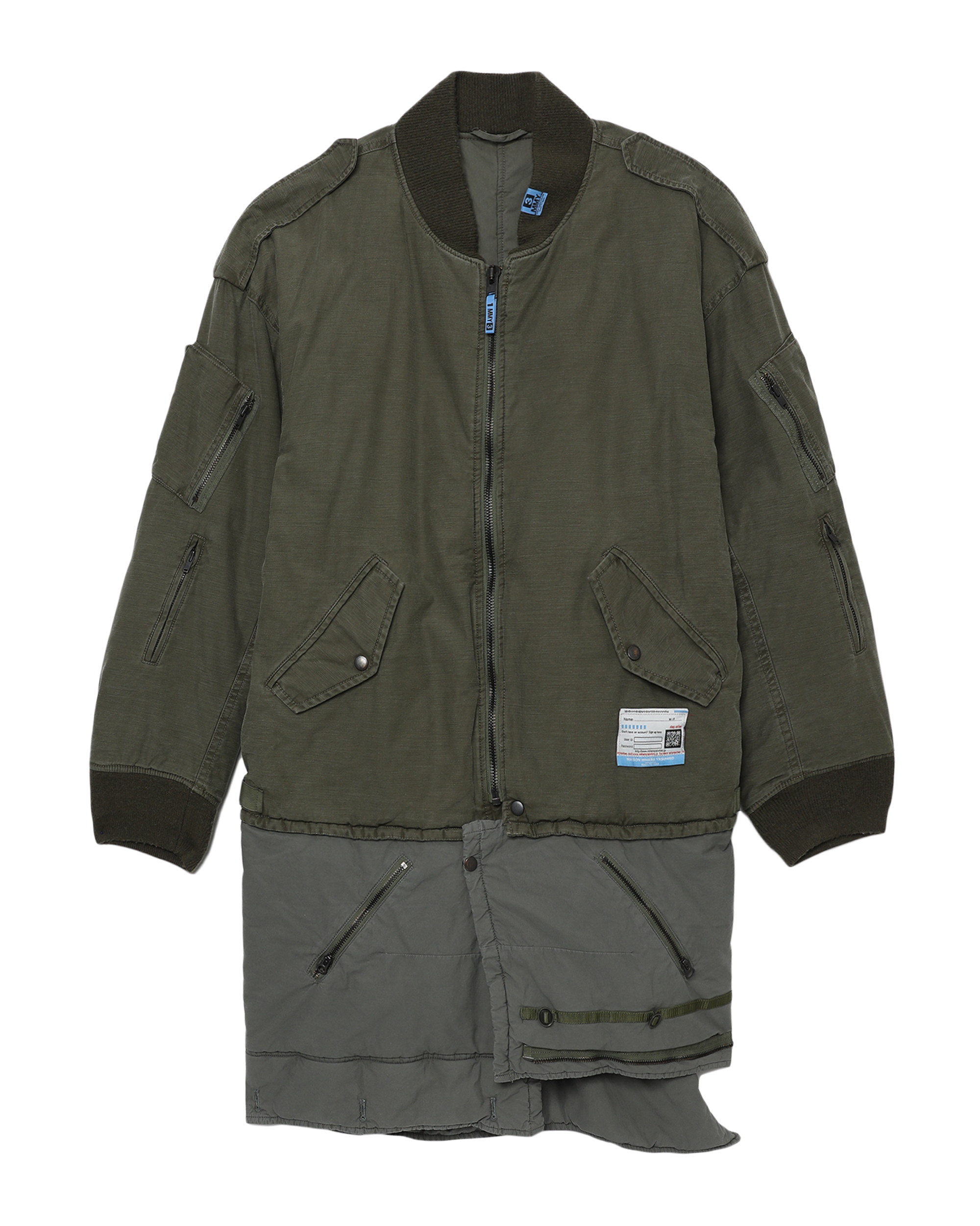 Mihara Yasuhiro Bottom layered military coat| ITeSHOP
