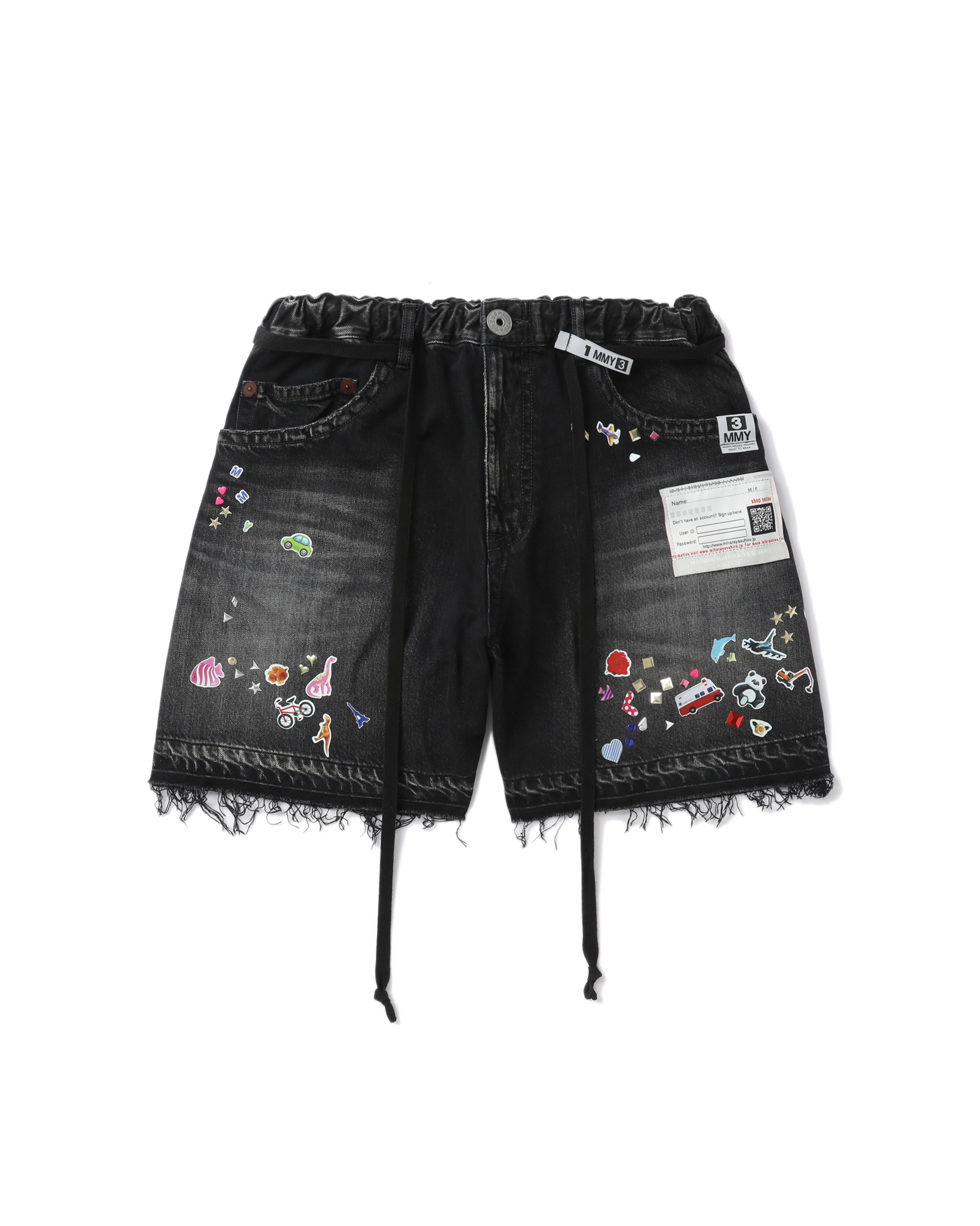 3/1發售🆕 ファッション MIHARA YASUHIRO Sticker Prints Denim