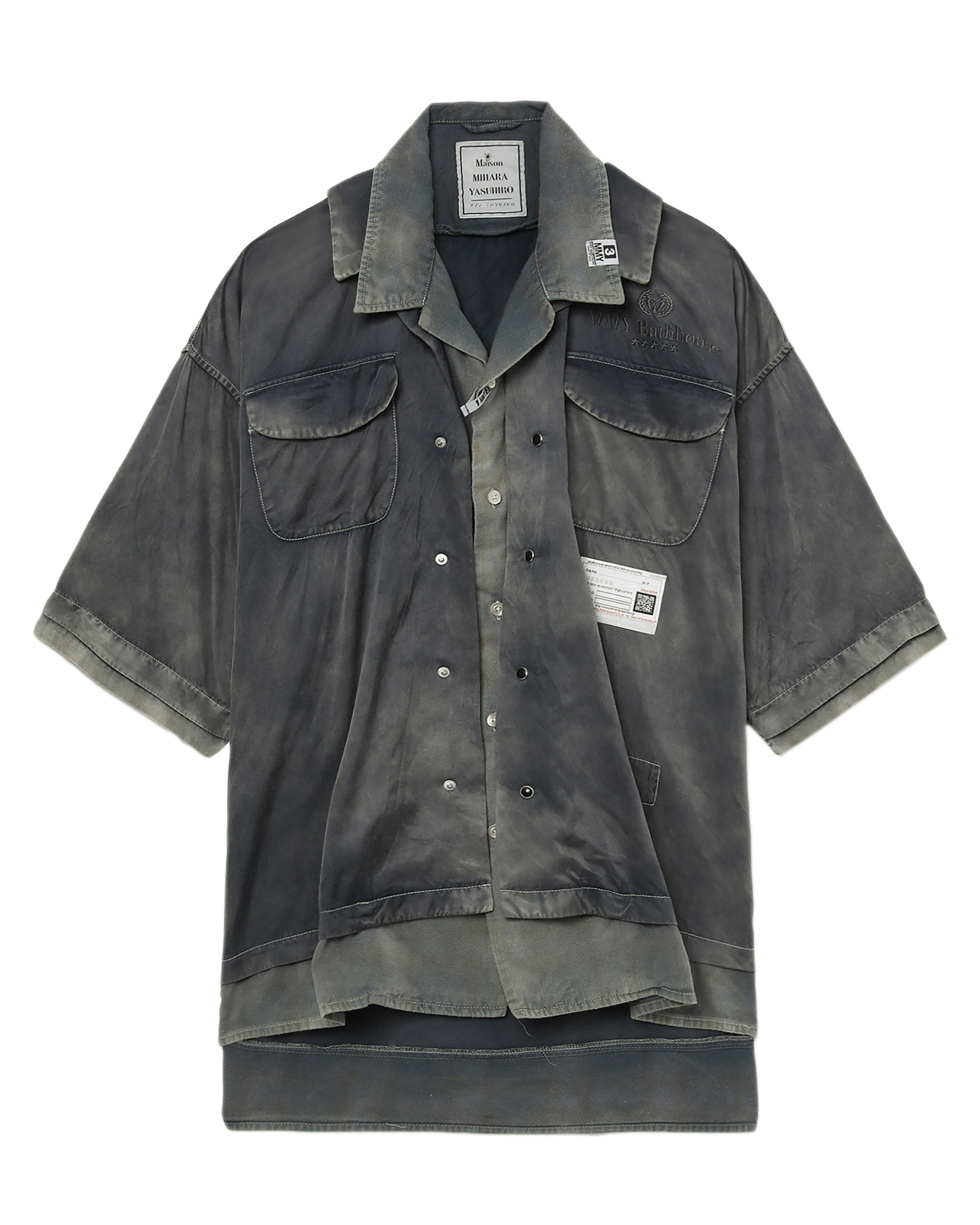 Maison MIHARA YASUHIRO Double layered shirt | ITeSHOP