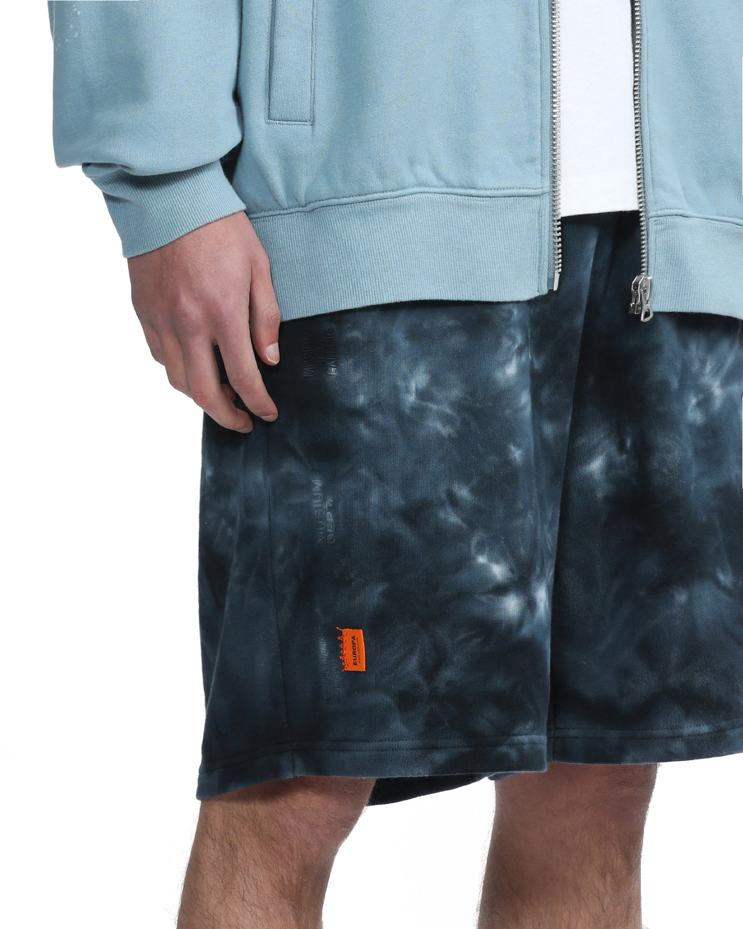 MUSIUM DIV. Tie-dye sweatshorts | ITeSHOP